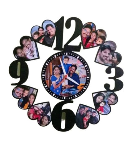 Personalized Photo Collage wall clocks