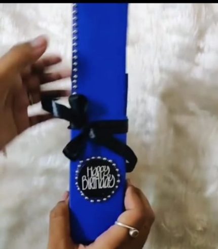 Personalized Zigzag Explosion Box