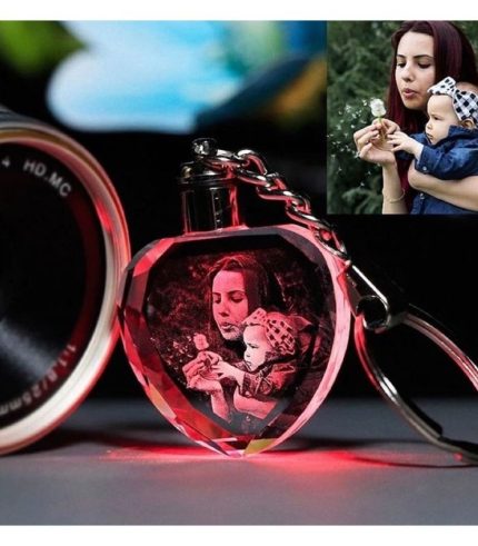 Personalized LED Crystal Key Chain