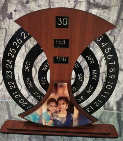 Personalized Wooden Calendar