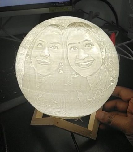 Personalized 3D Moon Lamps