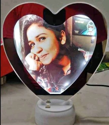 Personalized Heart Shape Magic Mirror