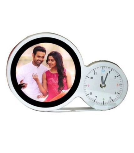 Personalized Magic Mirror with clock