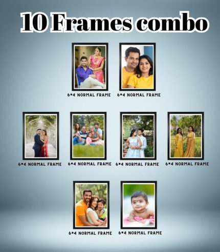 10-in-1 Memory Wall Photo Frame Combo
